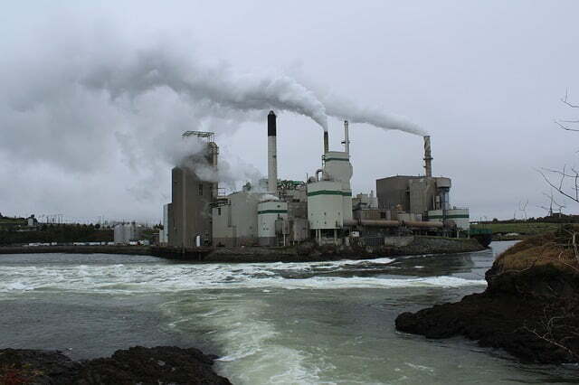 paper mill in Canada