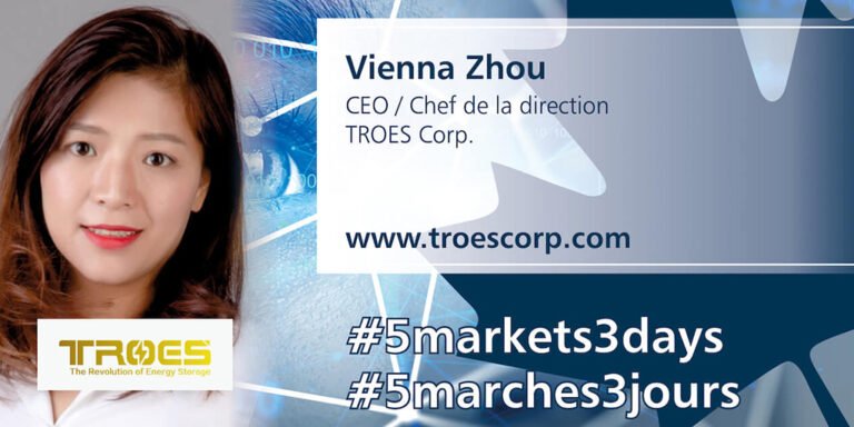CEO of TROES Vienna Zhou Featured in Women in Tech