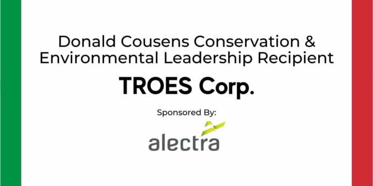 TROES Corp. Wins Markham Board of Trade Environmental Leadership Award
