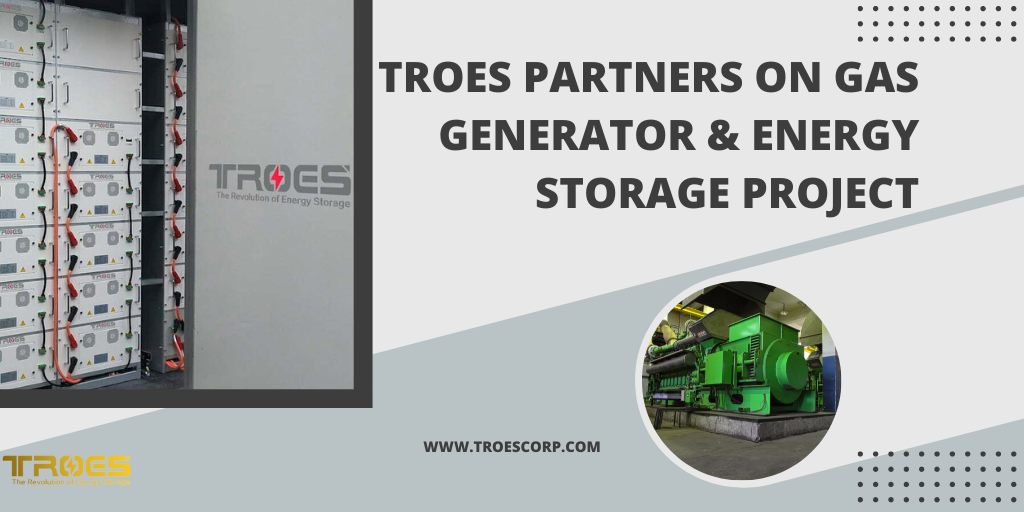 TROES Partners on Gas Generator & Energy Storage Project